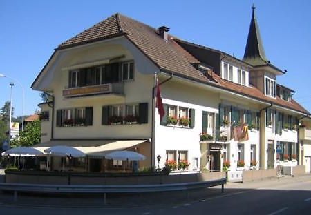 Hotel Restaurant Moleson Flamatt Bagian luar foto