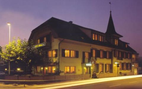 Hotel Restaurant Moleson Flamatt Bagian luar foto